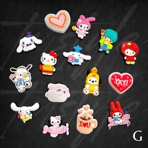 ⭐️ONLY SET⭐️ Sanrio Shoe Charms